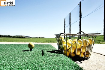 Siatki Siedlce - Siatki na strzelnice golfowe, produkowana na wymiar dla terenów Siedlce